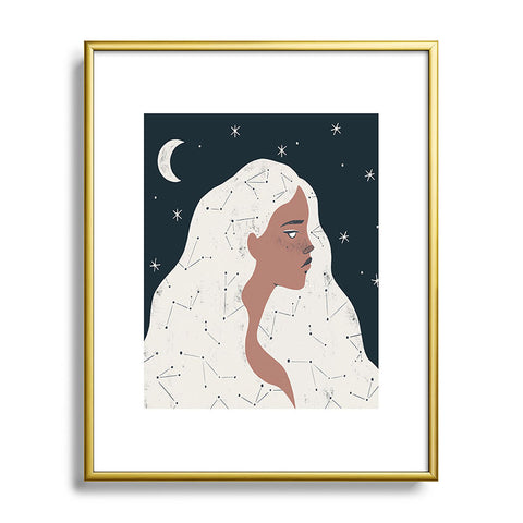 Madeline Kate Martinez keeper of stars Metal Framed Art Print