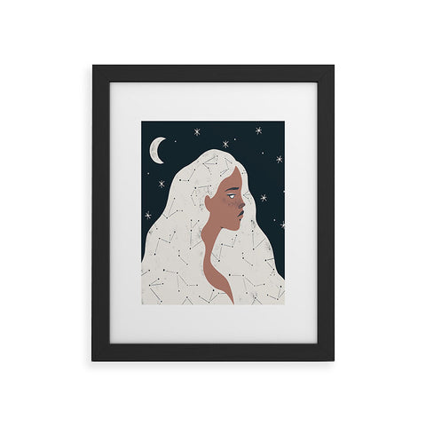 Madeline Kate Martinez keeper of stars Framed Art Print