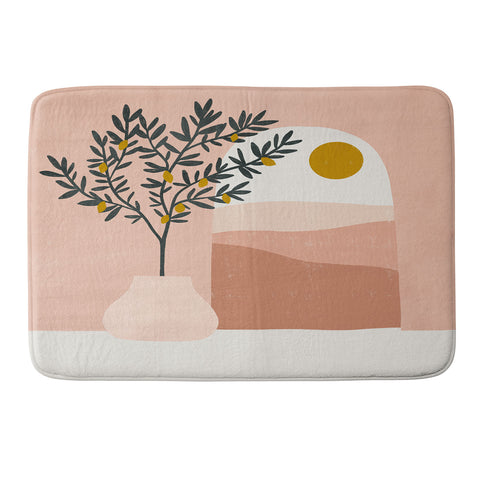 Madeline Kate Martinez Lemontree Memory Foam Bath Mat