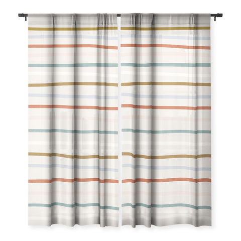 Madeline Kate Martinez signature stripe Sheer Non Repeat