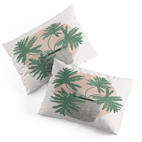 Madeline Kate Martinez split leaf philodendron Pillow Shams