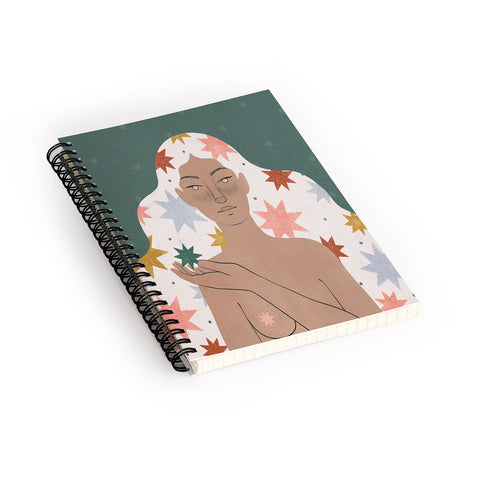 Madeline Kate Martinez star girl Spiral Notebook