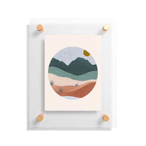 Madeline Kate Martinez terra serena 02 Floating Acrylic Print