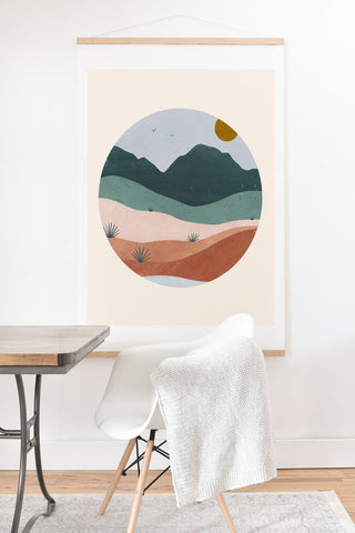 Madeline Kate Martinez terra serena 02 Art Print And Hanger