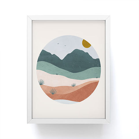 Madeline Kate Martinez terra serena 02 Framed Mini Art Print