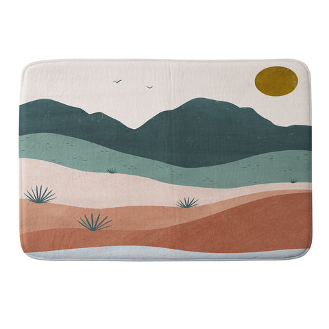 Madeline Kate Martinez terra serena Memory Foam Bath Mat