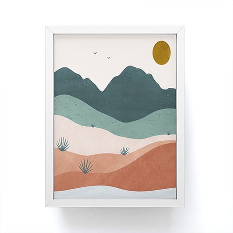 Madeline Kate Martinez terra serena Framed Mini Art Print