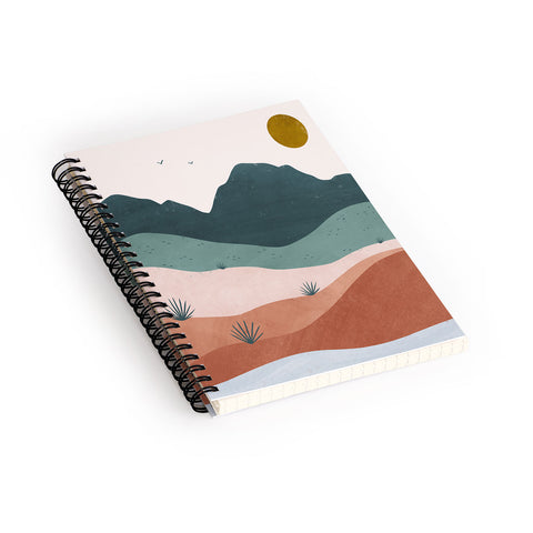 Madeline Kate Martinez terra serena Spiral Notebook