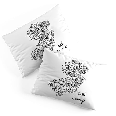 MadisonsDesigns NJ floral mandala Pillow Shams