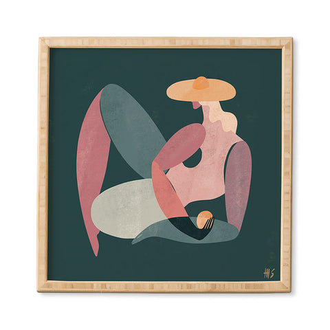 Maggie Stephenson Abstract Figure I Framed Wall Art