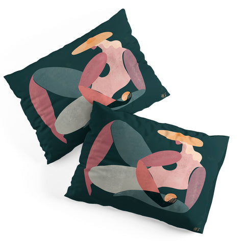 Maggie Stephenson Abstract Figure I Pillow Shams