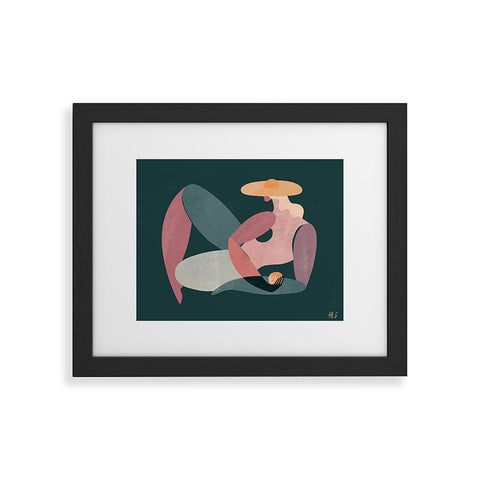 Maggie Stephenson Abstract Figure I Framed Art Print