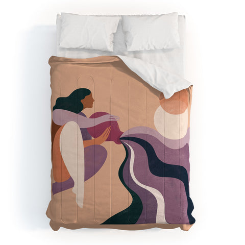 Maggie Stephenson Aquarius 2 Comforter