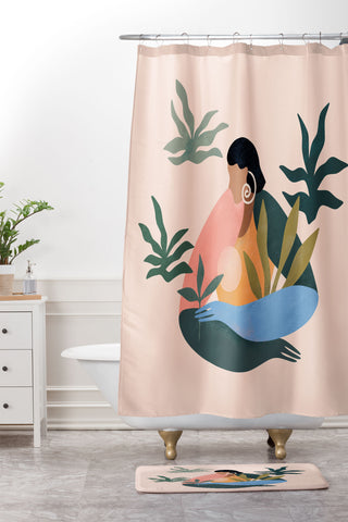 Maggie Stephenson Aries 2 Shower Curtain And Mat