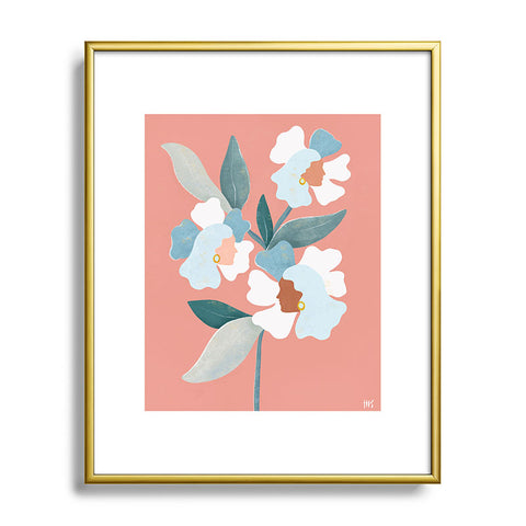 Maggie Stephenson Blooms I Metal Framed Art Print
