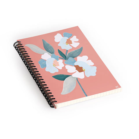 Maggie Stephenson Blooms I Spiral Notebook