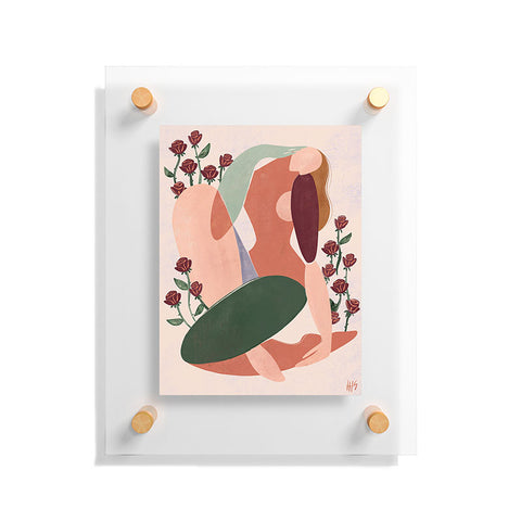 Maggie Stephenson But first love yourself Floating Acrylic Print