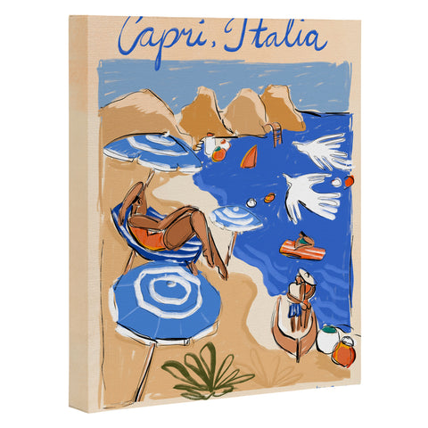 Maggie Stephenson Capri Italia Art Canvas