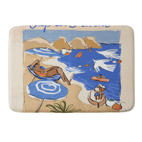Maggie Stephenson Capri Italia Memory Foam Bath Mat