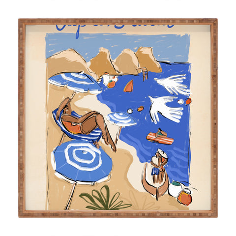 Maggie Stephenson Capri Italia Square Tray