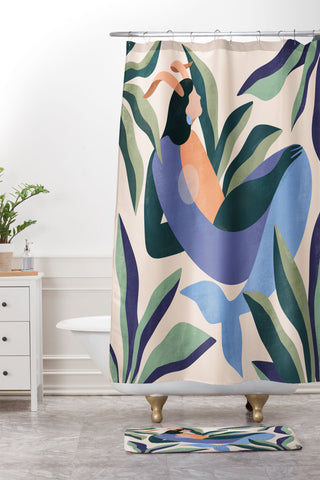 Maggie Stephenson Capricorn 2 Shower Curtain And Mat