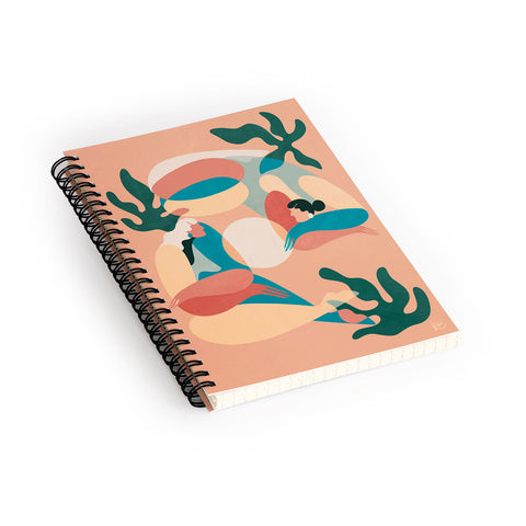 Maggie Stephenson Copenhagen Summer Spiral Notebook