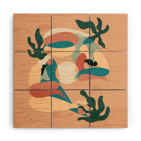 Maggie Stephenson Copenhagen Summer Wood Wall Mural