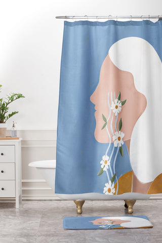 Maggie Stephenson Fierce tears Shower Curtain And Mat