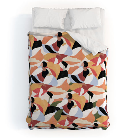 Maggie Stephenson Flower muster Duvet Cover