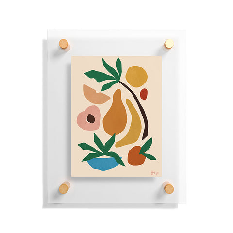 Maggie Stephenson Fruit salad I Floating Acrylic Print