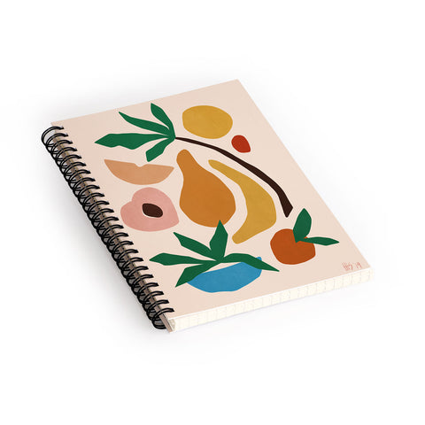 Maggie Stephenson Fruit salad I Spiral Notebook