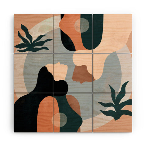 Maggie Stephenson Gemini 2 Wood Wall Mural