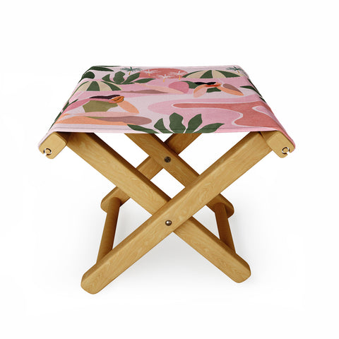 Maggie Stephenson How I will spend the summer Folding Stool