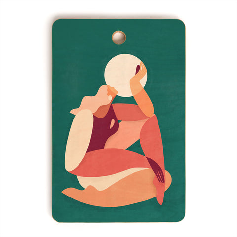 Maggie Stephenson How the sun loves the moon Cutting Board Rectangle