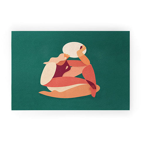 Maggie Stephenson How the sun loves the moon Welcome Mat