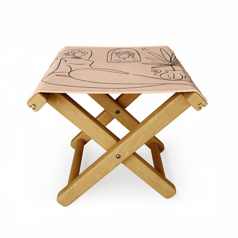 Maggie Stephenson I see you 1 Folding Stool