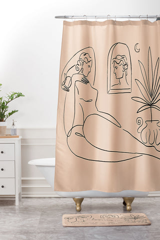 Maggie Stephenson I see you 1 Shower Curtain And Mat