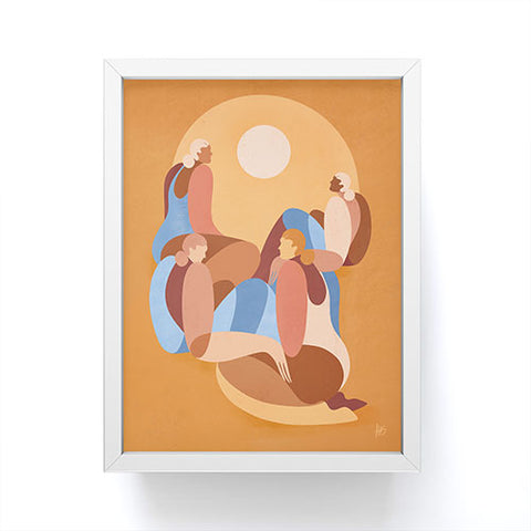 Maggie Stephenson In the heat of summer Framed Mini Art Print