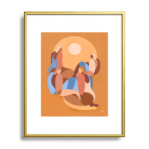 Maggie Stephenson In the heat of summer Metal Framed Art Print