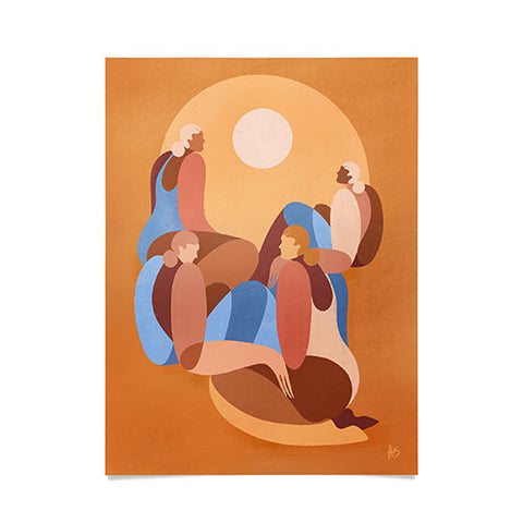 Maggie Stephenson In the heat of summer Poster