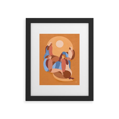 Maggie Stephenson In the heat of summer Framed Art Print