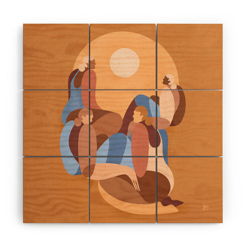 Maggie Stephenson In the heat of summer Wood Wall Mural