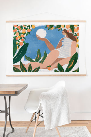 Maggie Stephenson Indoor garden Art Print And Hanger