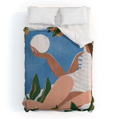 Maggie Stephenson Indoor garden Comforter
