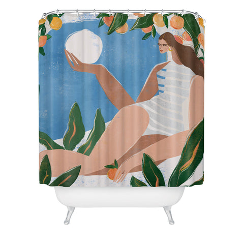 Maggie Stephenson Indoor garden Shower Curtain
