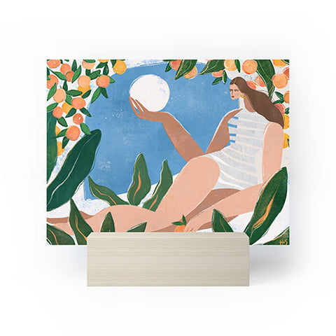 Maggie Stephenson Indoor garden Mini Art Print