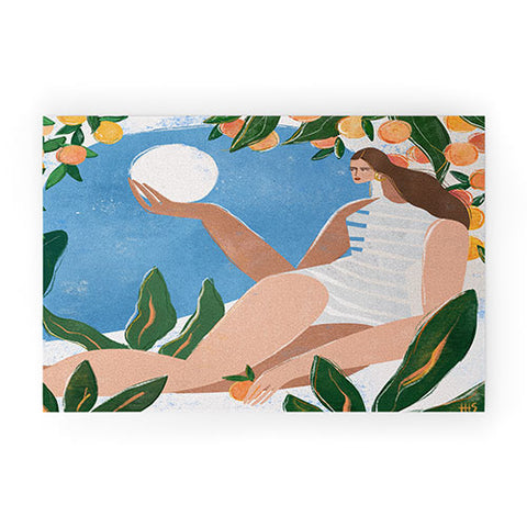 Maggie Stephenson Indoor garden Welcome Mat