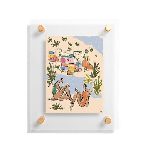 Maggie Stephenson Italian Riviera Floating Acrylic Print