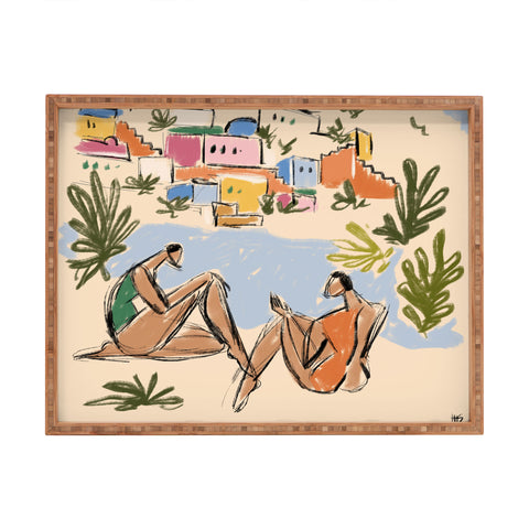 Maggie Stephenson Italian Riviera Rectangular Tray