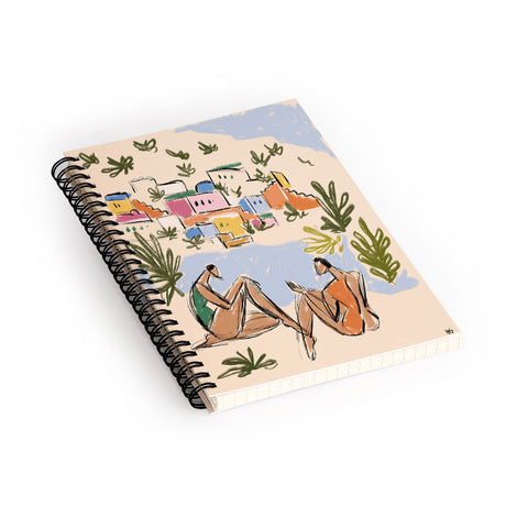 Maggie Stephenson Italian Riviera Spiral Notebook